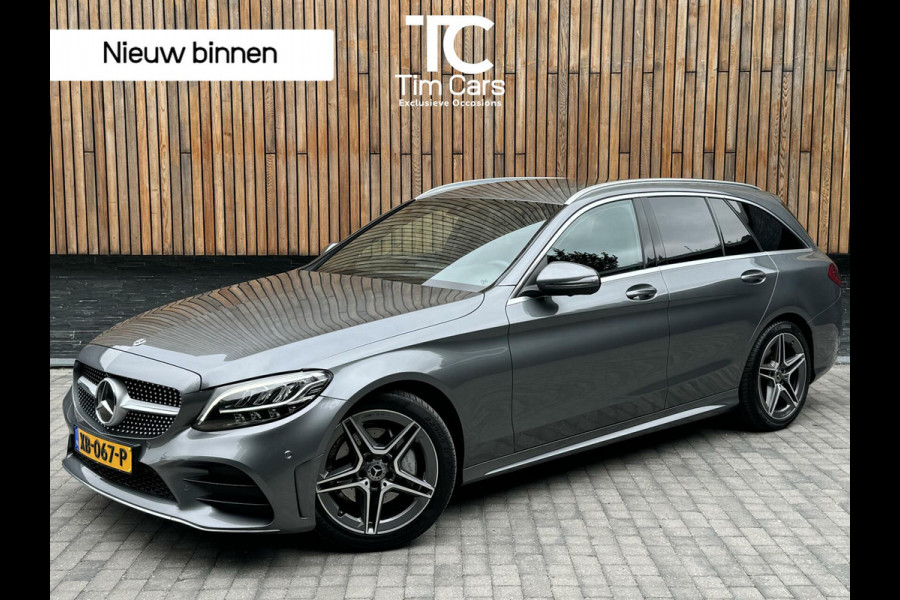 Mercedes-Benz C-Klasse Estate 180 AMG-styling | Navigatie | LED | Rondomzicht camera | Leer/alcantara bekleding | Getint glas | Parkeersensoren voor en