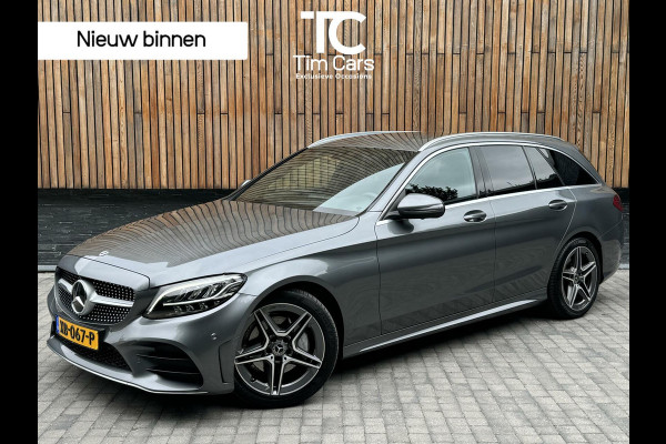 Mercedes-Benz C-Klasse Estate 180 AMG-styling | Navigatie | LED | Rondomzicht camera | Leer/alcantara bekleding | Getint glas | Parkeersensoren voor en