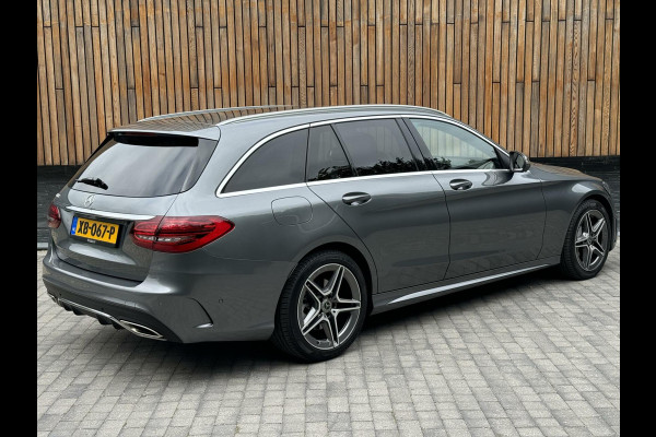 Mercedes-Benz C-Klasse Estate 180 AMG-styling | Navigatie | LED | Rondomzicht camera | Leer/alcantara bekleding | Getint glas | Parkeersensoren voor en