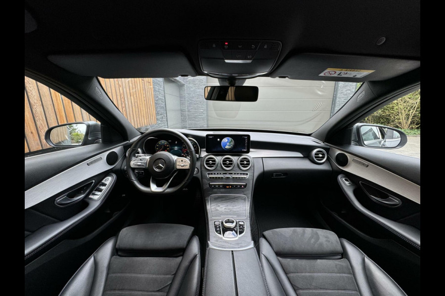 Mercedes-Benz C-Klasse Estate 180 AMG-styling | Navigatie | LED | Rondomzicht camera | Leer/alcantara bekleding | Getint glas | Parkeersensoren voor en