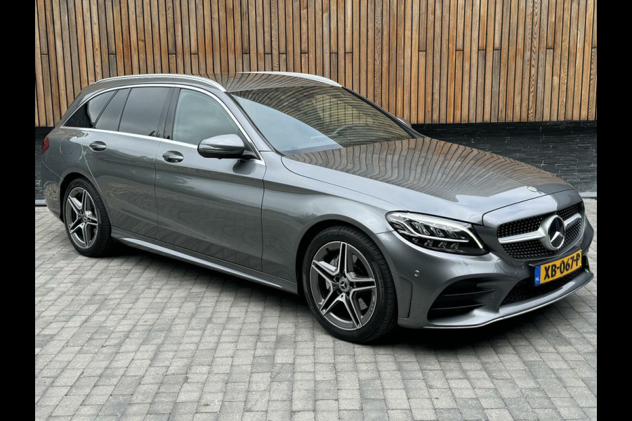 Mercedes-Benz C-Klasse Estate 180 AMG-styling | Navigatie | LED | Rondomzicht camera | Leer/alcantara bekleding | Getint glas | Parkeersensoren voor en