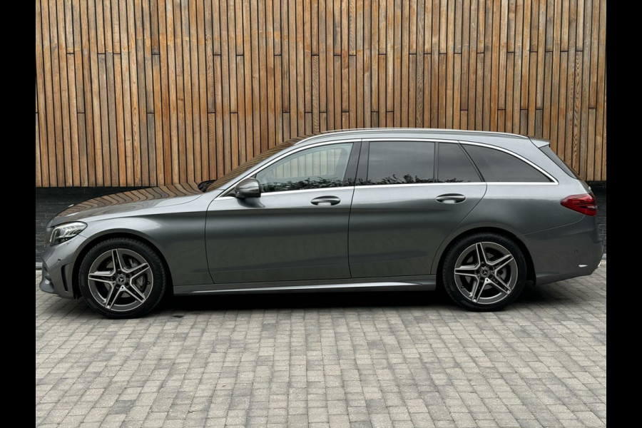 Mercedes-Benz C-Klasse Estate 180 AMG-styling | Navigatie | LED | Rondomzicht camera | Leer/alcantara bekleding | Getint glas | Parkeersensoren voor en