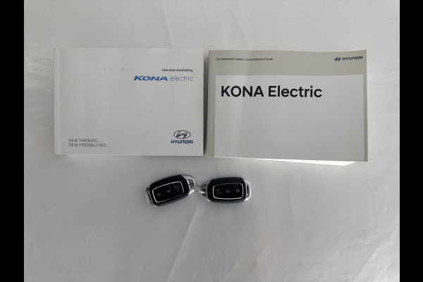 Hyundai Kona EV Premium 64 kWh (INCL-BTW) *FULL-LEATHER | HEAD-UP | FULL-LED | NAVI-FULLMAP | DAB | ADAPTIVE-CRUISE | KRELL-AUDIO | KEYLESS | CAMERA | BLIND-SPOT | LANE-ASSIST | VIRTUAL-COCKPIT | COMFORT-SEATS | 17"ALU*