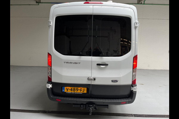 Ford Transit SERVICEWAGEN 350 2.0 TDCI 131PK EURO6 L2H2 VICTRON V230 SORTIMO INRICHTING AIRCO STANDKACHEL TREKHAAK RIJKLAARPRIJS!