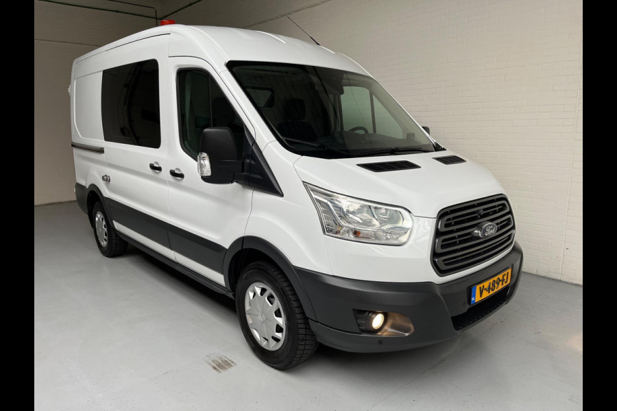 Ford Transit SERVICEWAGEN 350 2.0 TDCI 131PK EURO6 L2H2 VICTRON V230 SORTIMO INRICHTING AIRCO STANDKACHEL TREKHAAK RIJKLAARPRIJS!