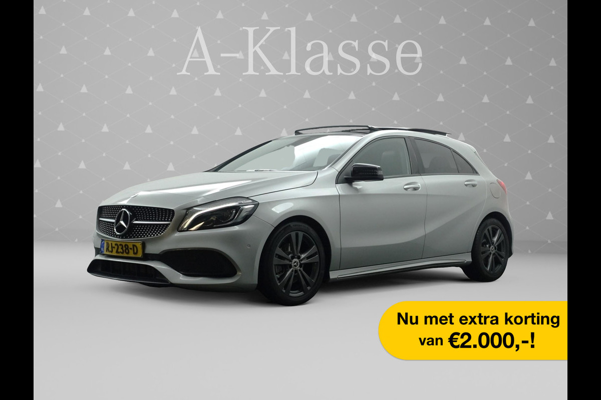 Mercedes-Benz A-Klasse AMG Night Edition Aut - panodak I Dynamic Select I Carbon I Xenon Led I Sport Interieur