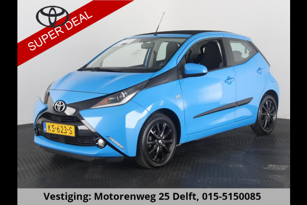 Toyota Aygo 1.0 X-WAVE CABRIOLET 1e EIG AIRCO LM BIJNA 2017 GARANTIE TOT 11-2026 CAMERA.