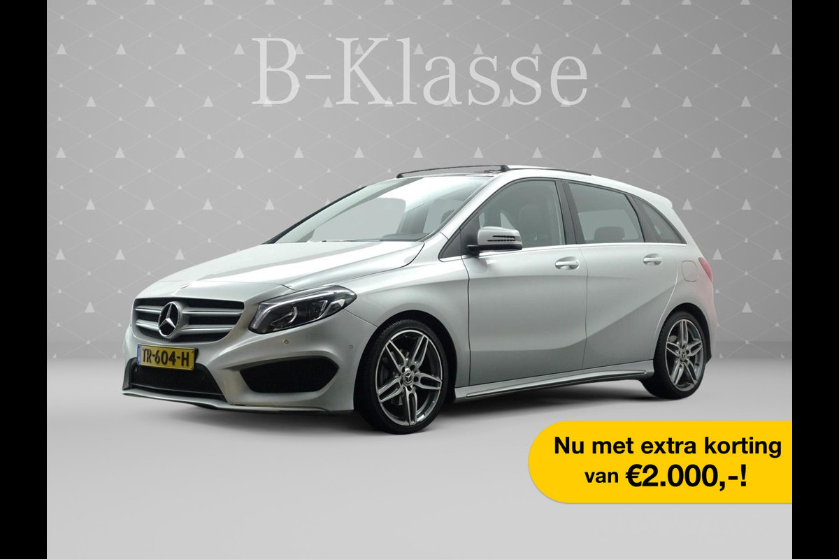 Mercedes-Benz B-Klasse 180 AMG Edition Aut - Leder I Panoramdak I Sfeerverl. I Camera I Apple Carplay I Full