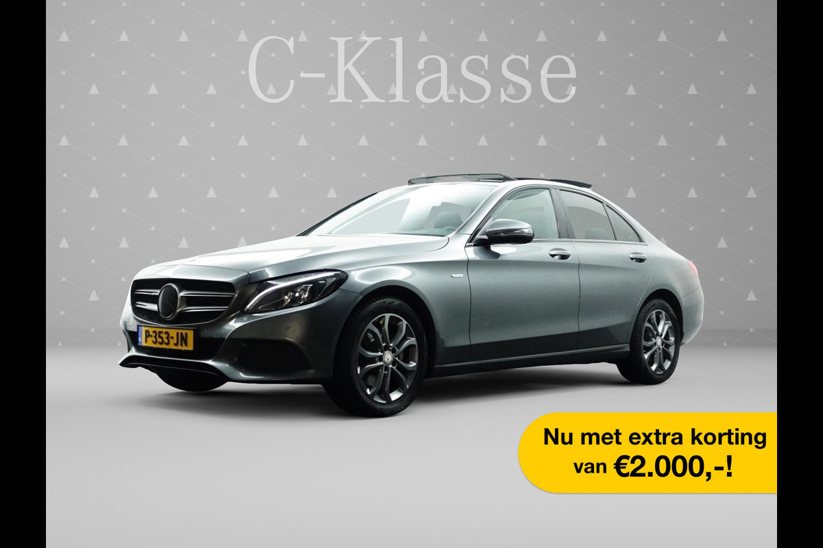 Mercedes-Benz C-Klasse 200 AMG Night Edition Aut- Panodak I Park Assist I Xenon Led I Clima I LMV