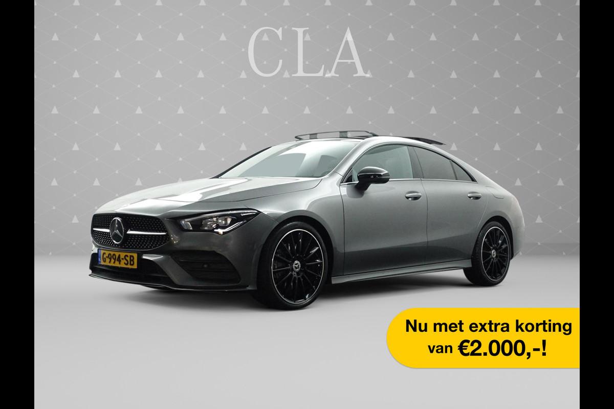 Mercedes-Benz CLA-Klasse 220 4MATIC AMG Edition 1 Aut- Burmester ISfeerverlichting I Panodak I Xenon Led I Camera