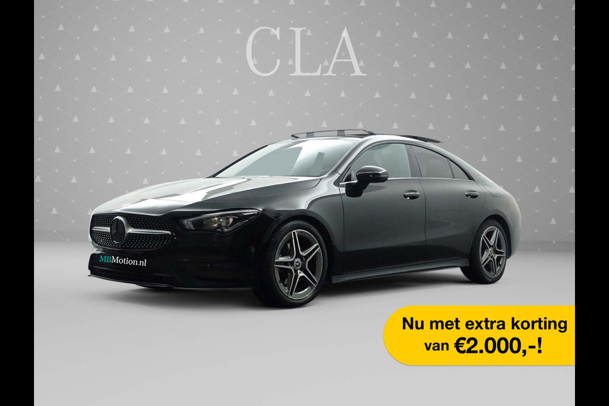 Mercedes-Benz CLA-Klasse 180 AMG Night Edition Aut- Panodak I Park Assist I Navi I Sport Interieur I Dynamic Select