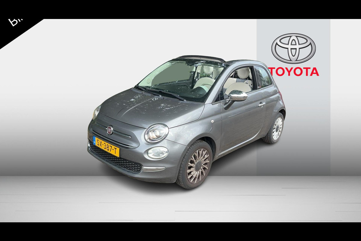 Fiat 500C 0.9 TURBO CABRIOLET LOUNGE 1e EIG NAVI.CLIMAT CONTROLL 22.000 KM GARANTIE TOT 2 JAAR*