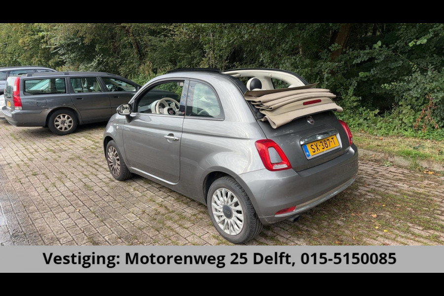 Fiat 500C 0.9 TURBO CABRIOLET LOUNGE 1e EIG NAVI.CLIMAT CONTROLL 22.000 KM GARANTIE TOT 2 JAAR*