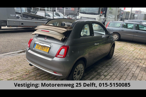 Fiat 500C 0.9 TURBO CABRIOLET LOUNGE 1e EIG NAVI.CLIMAT CONTROLL 22.000 KM GARANTIE TOT 2 JAAR*