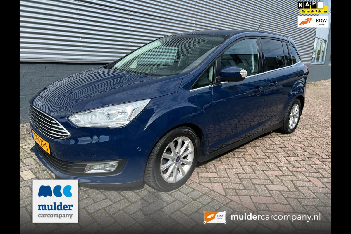 Ford Grand C-Max 2.0 TDCi Titanium 7pers / Automaat / Navi / BTW / Ned Auto / MCC / Gouda