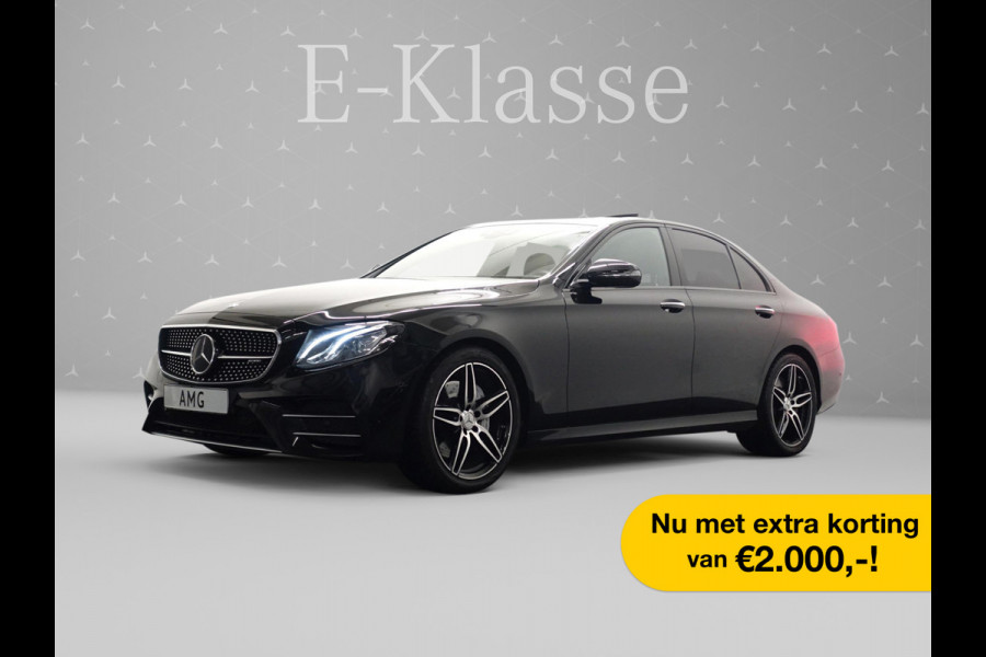 Mercedes-Benz E-Klasse 43 AMG 4Matic 402pk Autom- Panodak I  Leer I Burmester I Camera I Sfeerverlichting