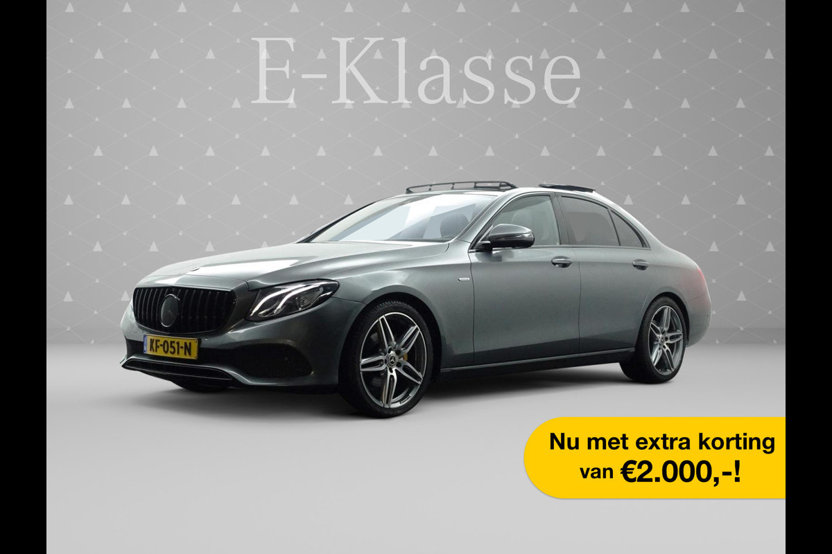 Mercedes-Benz E-Klasse 200 AMG Night Edition Aut- Panodak I 360 Camera I Sfeerverlichting I Burmester Audio I Head Up I Ada Cruise