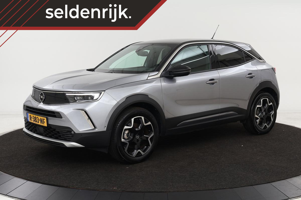 Opel Mokka-e Ultimate 50kWh | Stoel & stuurverwarming | * € 2.000,- SUBSIDIE * | Adaptive cruise | 3-Fase | Alcantara | Matrix LED | Camera | Carplay | Warmtepomp | Navigatie | Keyless