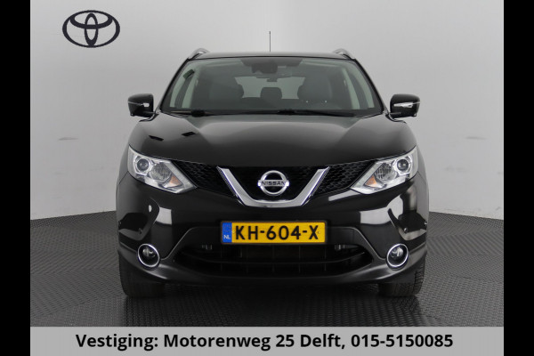 Nissan QASHQAI 1.2 TEKNA LEDER PANODAK 360 CAMERA.LEDER.PDC. GOED ONDERHOUDEN!