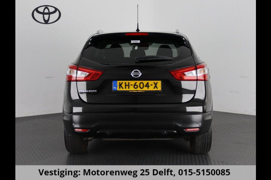 Nissan QASHQAI 1.2 TEKNA LEDER PANODAK 360 CAMERA.LEDER.PDC. GOED ONDERHOUDEN!