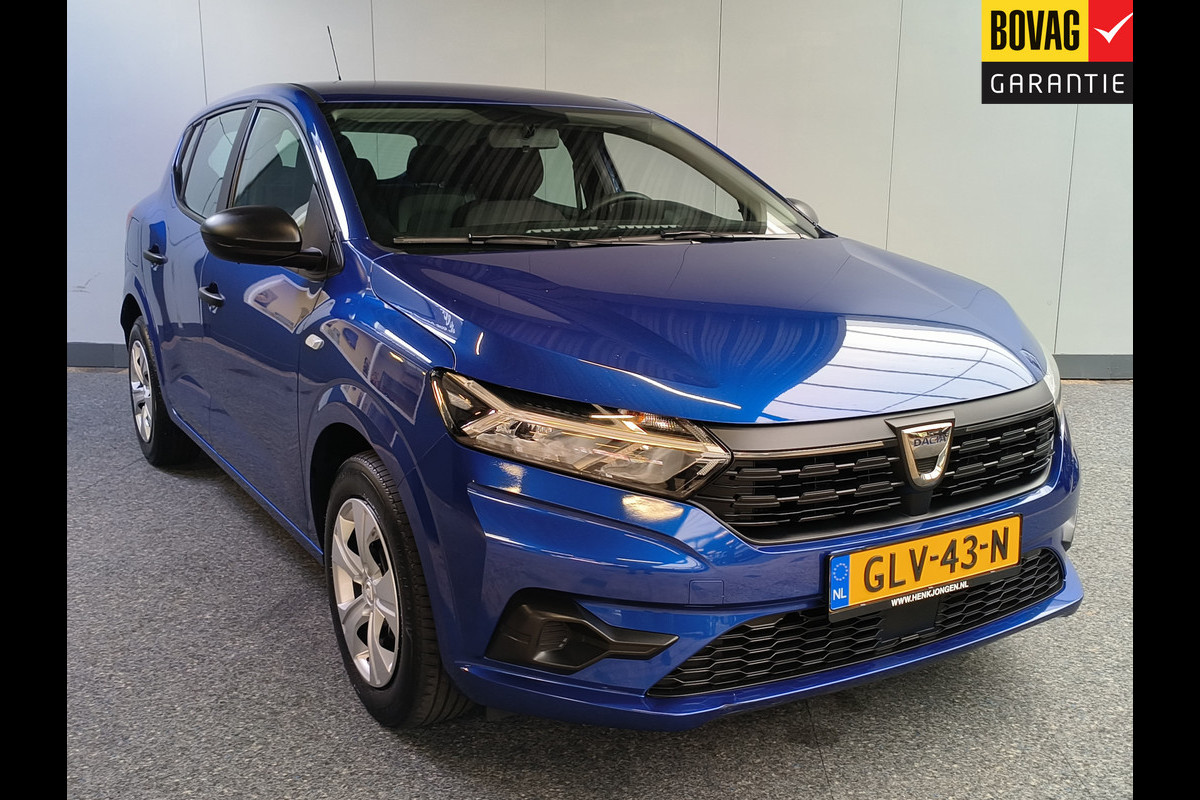 Dacia Sandero 1.0 TCe 90 Comfort uit 2021 Rijklaar + 12 maanden Bovag-garantie Henk Jongen Auto's in Helmond,  al 50 jaar service zoals 't hoort!