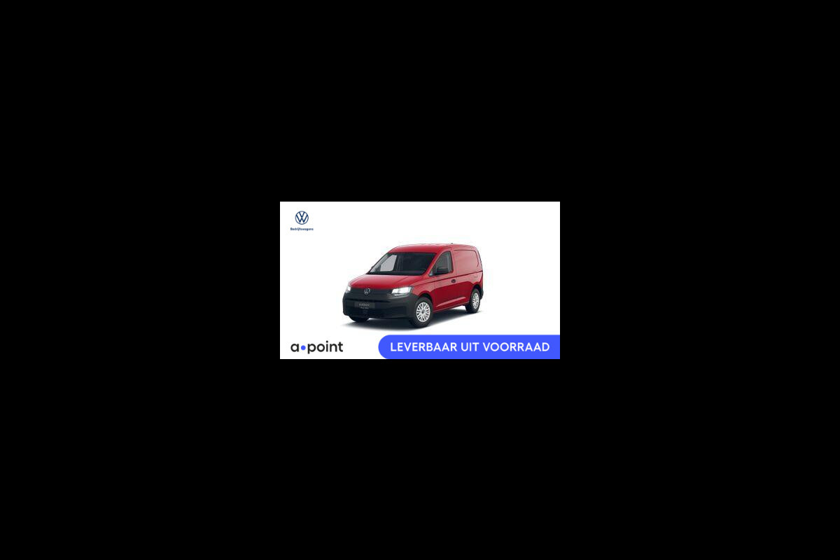 Volkswagen Caddy Trend 2.0 TDI EU6 102 pk) 6-bak Mooi rood is niet lelijk!! VOORRAAD!!