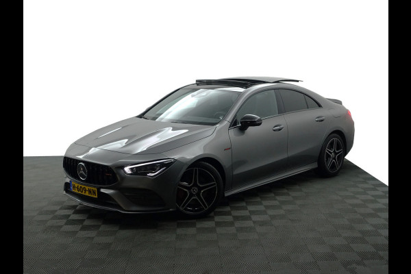 Mercedes-Benz CLA-Klasse 200 Solution AMG Night Edition Aut- Panodak I  Sfeerverlichting I  Park Assist I Lane Assist I Stoelverwarming I  Alcantara Sport Interieur