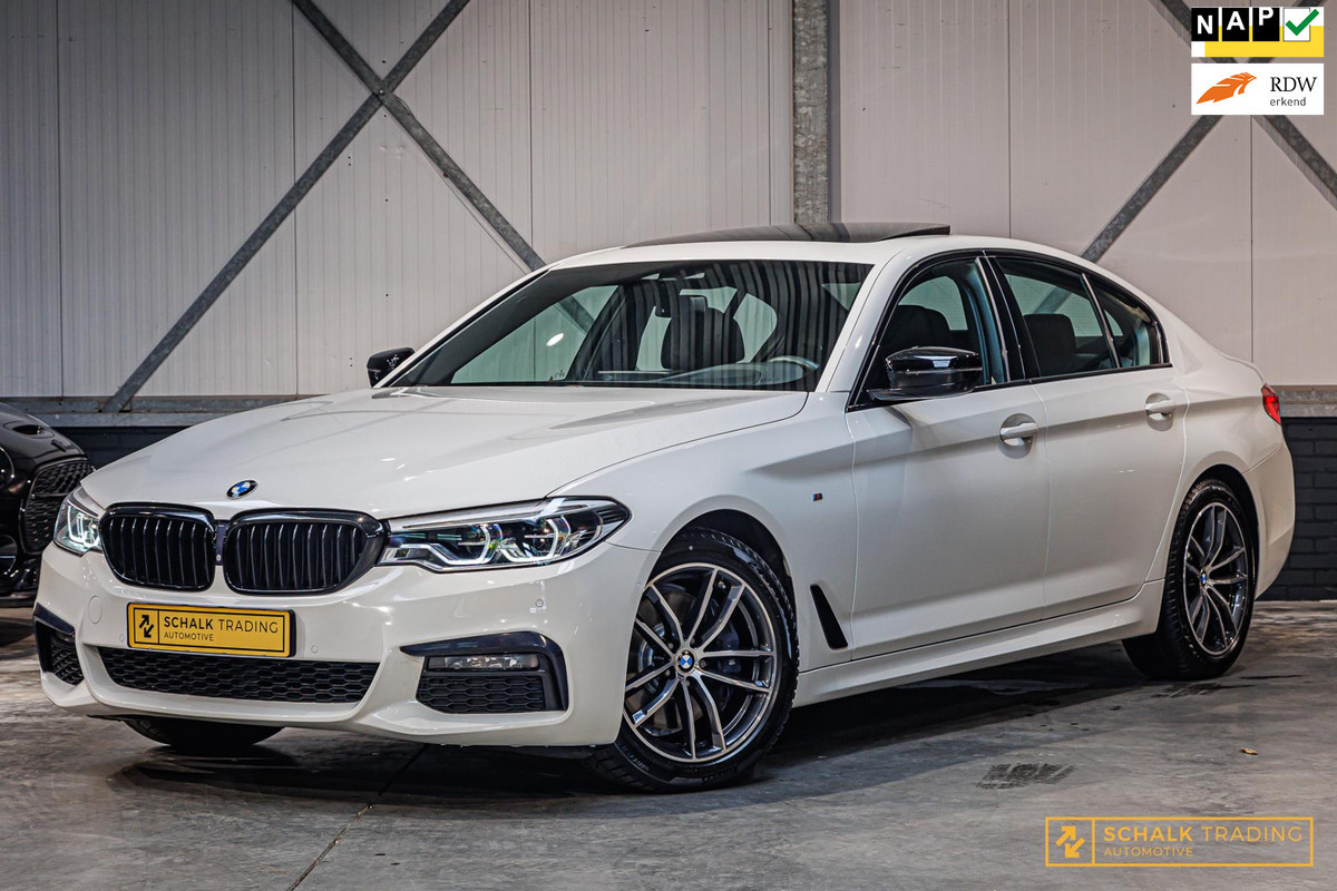 BMW 5 Serie 530i High Executive Edition|NAP|1e eig|Pano|H&K|