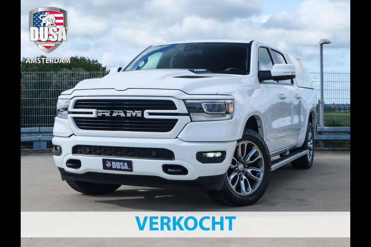 Dodge Ram 1500 | Laramie Sport | 5.7 V8 | 4x4 | Crew Cab | Huif | LPG | Luchtvering Nieuw Binnen!