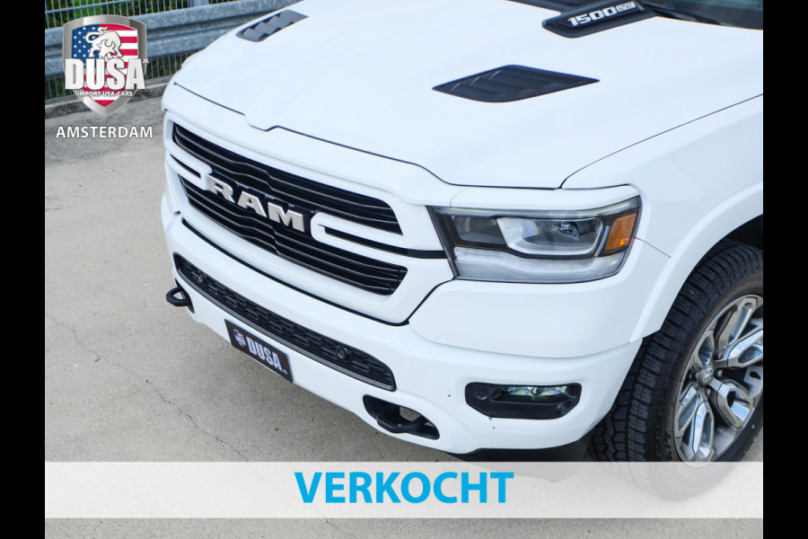 Dodge Ram 1500 | Laramie Sport | 5.7 V8 | 4x4 | Crew Cab | Huif | LPG | Luchtvering Nieuw Binnen!