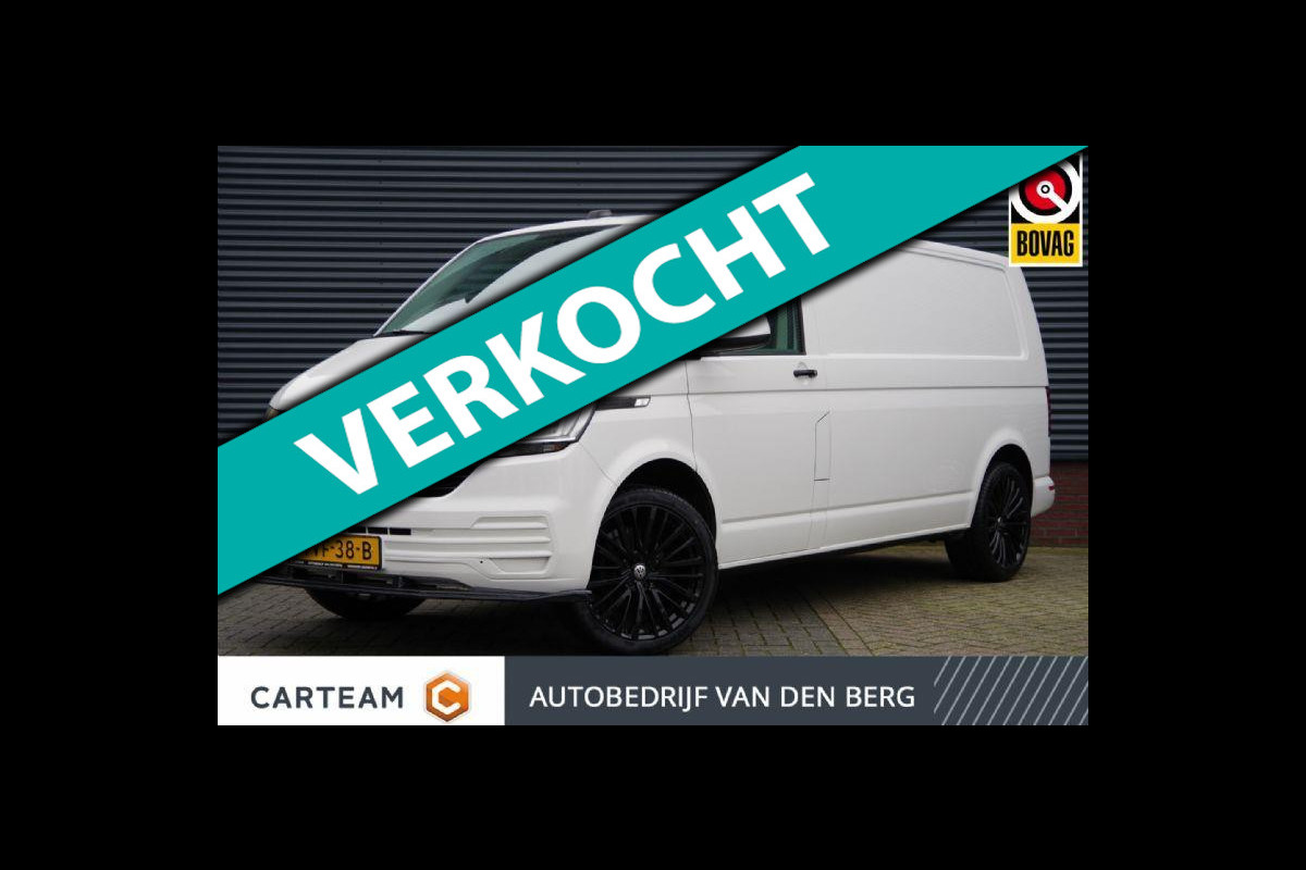 Volkswagen Transporter 2.0 TDI L2 150PK AUT-7, ACC, NAVI, APPLE CARPLAY/ANDROID AUTO, AIRCO, TREKHAAK