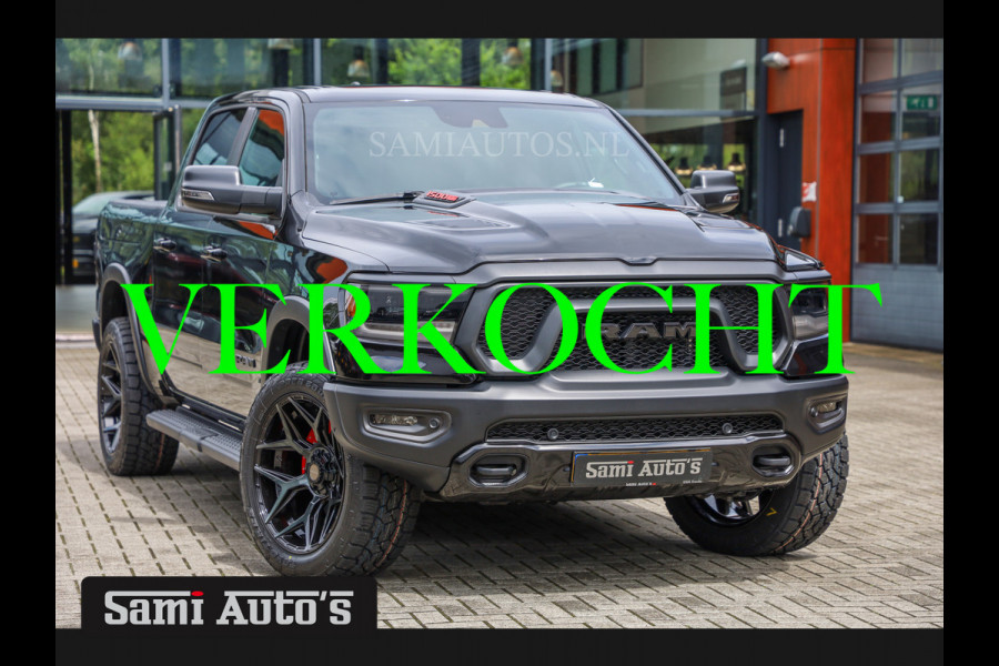 Dodge Ram 1500 GT EDITION | TRX PACK | V8 5.7 HEMI | REBEL | XB9 & MWK | LUCHTVERING | HEAD-UP | CREW CAB DUBBELE CABINE | 5 PERSOON | PRIJS MET LPG | VOORRAAD NR 2165 - 1590 |