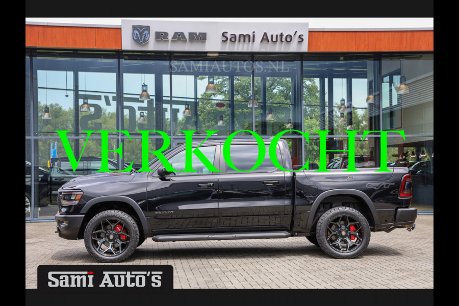 Dodge Ram 1500 GT EDITION | TRX PACK | V8 5.7 HEMI | REBEL | XB9 & MWK | LUCHTVERING | HEAD-UP | CREW CAB DUBBELE CABINE | 5 PERSOON | PRIJS MET LPG | VOORRAAD NR 2165 - 1590 |