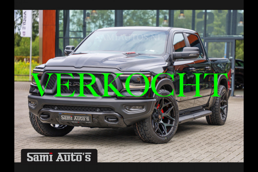 Dodge Ram 1500 GT EDITION | TRX PACK | V8 5.7 HEMI | REBEL | XB9 & MWK | LUCHTVERING | HEAD-UP | CREW CAB DUBBELE CABINE | 5 PERSOON | PRIJS MET LPG | VOORRAAD NR 2165 - 1590 |