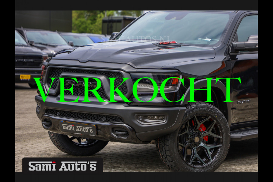 Dodge Ram 1500 GT EDITION | TRX PACK | V8 5.7 HEMI | REBEL | XB9 & MWK | LUCHTVERING | HEAD-UP | CREW CAB DUBBELE CABINE | 5 PERSOON | PRIJS MET LPG | VOORRAAD NR 2165 - 1590 |