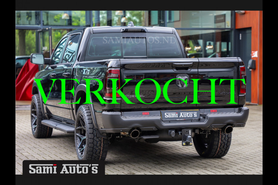 Dodge Ram 1500 GT EDITION | TRX PACK | V8 5.7 HEMI | REBEL | XB9 & MWK | LUCHTVERING | HEAD-UP | CREW CAB DUBBELE CABINE | 5 PERSOON | PRIJS MET LPG | VOORRAAD NR 2165 - 1590 |