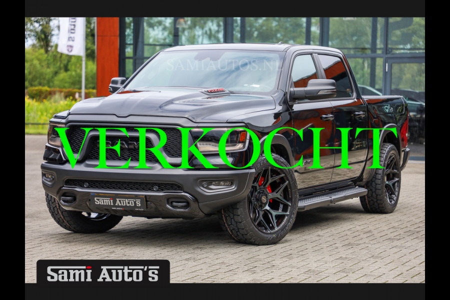 Dodge Ram 1500 GT EDITION | TRX PACK | V8 5.7 HEMI | REBEL | XB9 & MWK | LUCHTVERING | HEAD-UP | CREW CAB DUBBELE CABINE | 5 PERSOON | PRIJS MET LPG | VOORRAAD NR 2165 - 1590 |