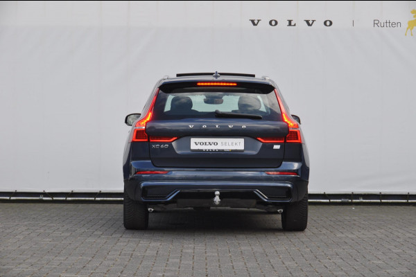 Volvo XC60 T6 350PK Automaat AWD Plus Dark / Semi-elektrisch inklapbare trekhaak / Panoramisch schuif/kantel dak / Adaptive cruise control / Pilot assist / 360 camera / Elektrisch bedienbare voorstoelen / Memory seats / Voor en achter stoelverwarming /