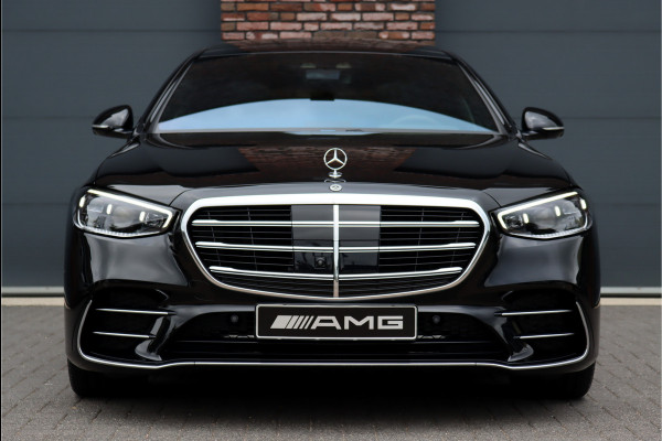 Mercedes-Benz S-Klasse 450 4MATIC Premium AMG Line Aut9 | Luchtvering | Distronic+ | 3D-Display | Memory | HUD | Nappa Leder | Stoelventilatie | Panoramadak | Massage | Rijassistentiepakket+ | Digital Light |