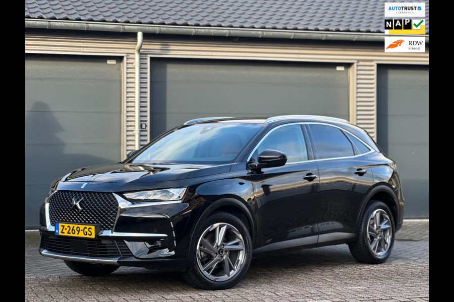 DS 7 Crossback 1.6 PureTech 181 PK AUTOMAAT, VOL LEDEREN SPORTINTERIEUR, ACHTERUITRIJCAMERA,  VELE OPTIES, 61000 KM