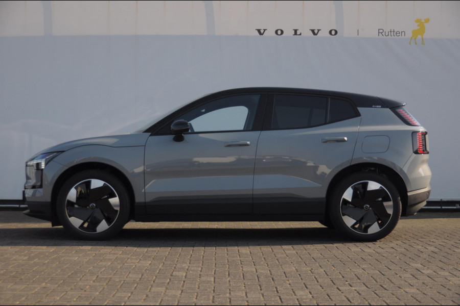 Volvo EX30 €44.595 fiscaal (SEPP) Automaat Ext. Range Plus Nu tijdelijk met wallbox / SEPP-Subsidie €2.995 mogelijk / Adaptieve cruise control / BLIS / Parkeersensoren met camera / Elektrische achterklep / 19" velgen / getint glas / Stoel en stuurwielverwarming / Google infotainment / Keyless entry