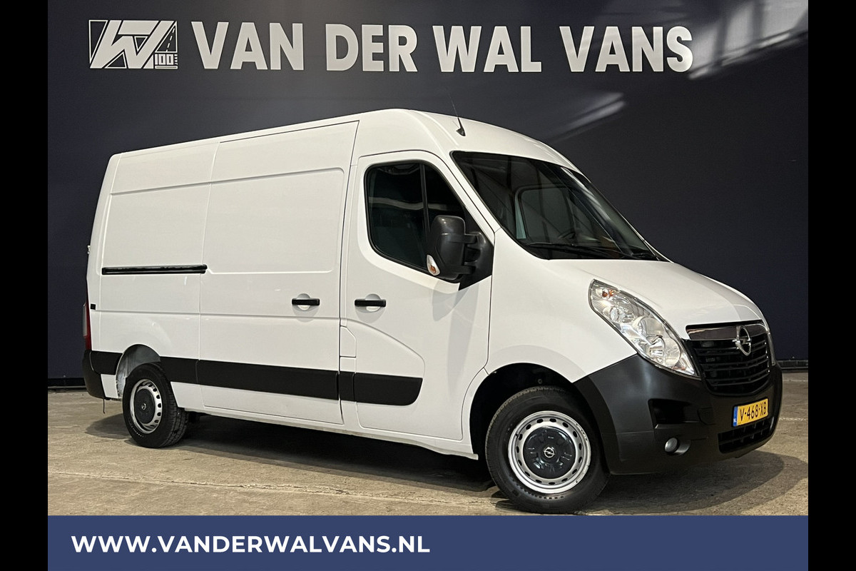 Opel Movano 2.3 CDTI L2H2 Euro6 Airco | Navigatie | Cruisecontrol | Parkeersensoren Bijrijdersbank, 2500kg trekvermogen