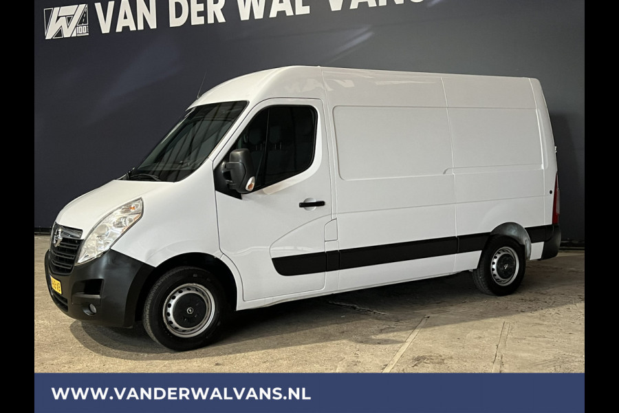 Opel Movano 2.3 CDTI L2H2 Euro6 Airco | Navigatie | Cruisecontrol | Parkeersensoren Bijrijdersbank, 2500kg trekvermogen