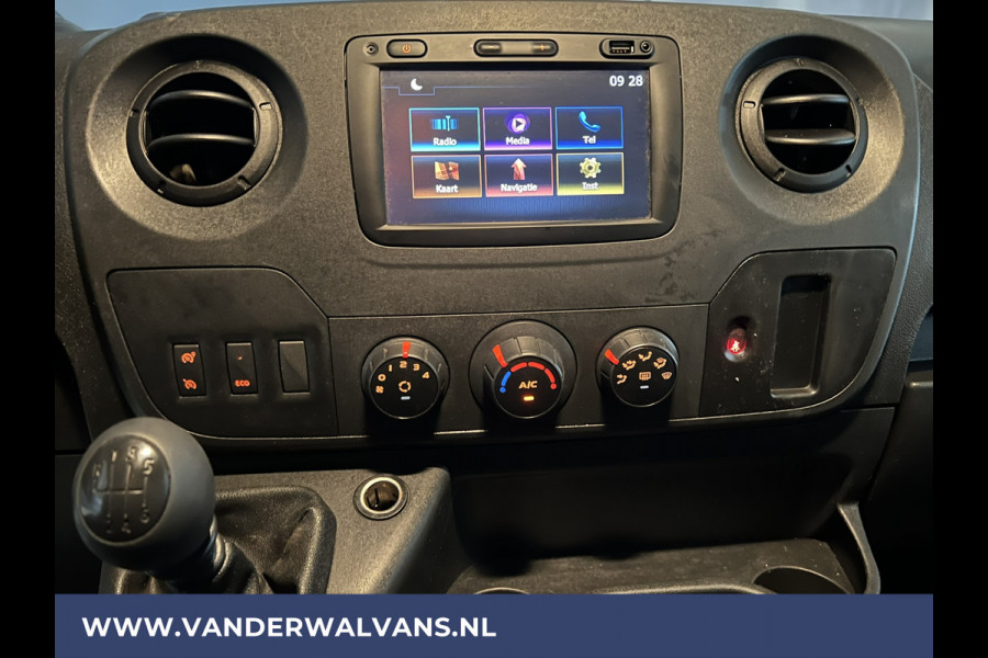 Opel Movano 2.3 CDTI L2H2 Euro6 Airco | Navigatie | Cruisecontrol | Parkeersensoren Bijrijdersbank, 2500kg trekvermogen