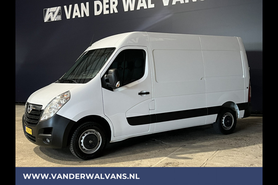 Opel Movano 2.3 CDTI L2H2 Euro6 Airco | Navigatie | Cruisecontrol | Parkeersensoren Bijrijdersbank, 2500kg trekvermogen