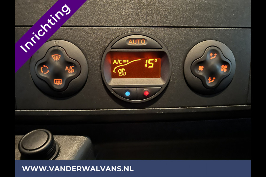 Opel Movano 2.3 CDTI 146pk L2H2 inrichting Euro6 Airco | Imperiaal | Omvormer | Camera 2500kg Trekhaak, Navigatie, Cruisecontrol, Parkeersensoren, Bijrijdersbank