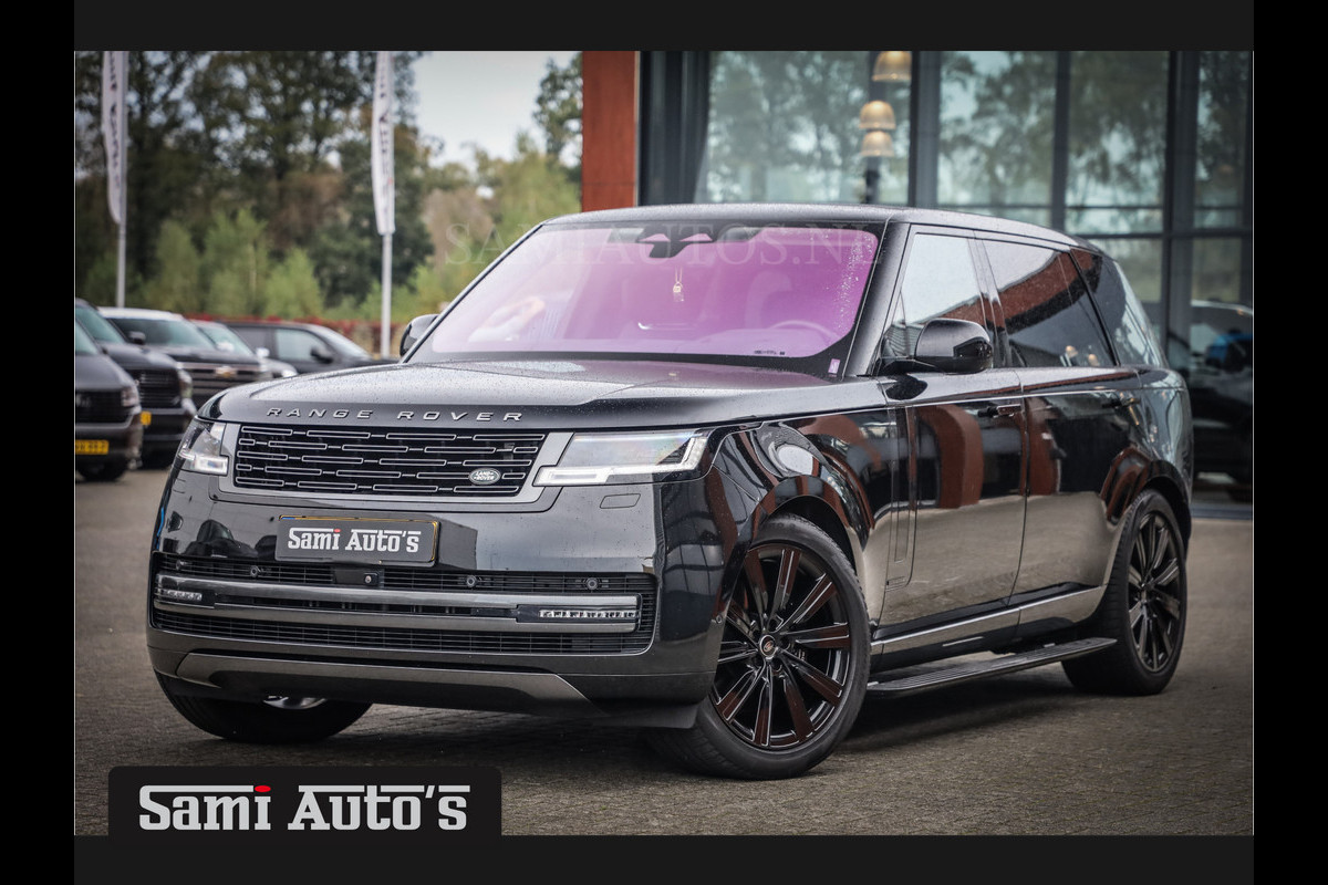 Land Rover Range Rover VOGUE | AUTOBIOGRAPHY | LWB | 7 PERSOONS | D350 MHEV | BLACK ON BLACK | SOFTCLOSE | HUD | MASSAGE | VOLLE UITVOERING | LAND ROVER FABRIEKSGARANTIE TOT 23-06-2026 |