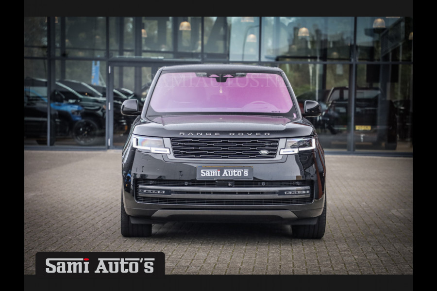 Land Rover Range Rover VOGUE | AUTOBIOGRAPHY | LWB | 7 PERSOONS | D350 MHEV | BLACK ON BLACK | SOFTCLOSE | HUD | MASSAGE | VOLLE UITVOERING | LAND ROVER FABRIEKSGARANTIE TOT 23-06-2026 |