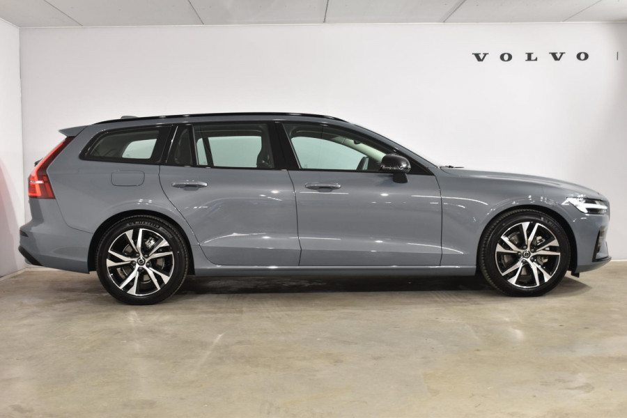 Volvo V60 B4 211PK Automaat Plus Dark / Driver assist / Moritz lederen bekleding / Elektrische stoelen / DAB+ / Google Navigatie