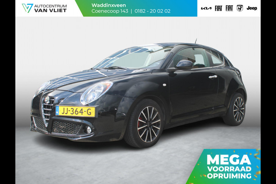 Alfa Romeo MiTo TwinAir Turbo Exclusive | Clima | Cruise | Leder | Navi | Priv glass | PDC